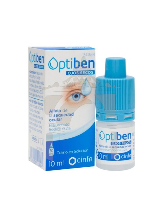 Optiben gotas sequedad ocular 10 ml