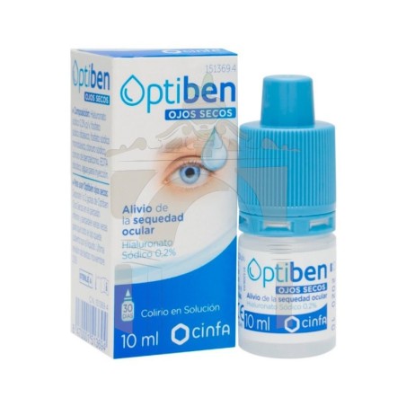 Optiben gotas sequedad ocular 10 ml