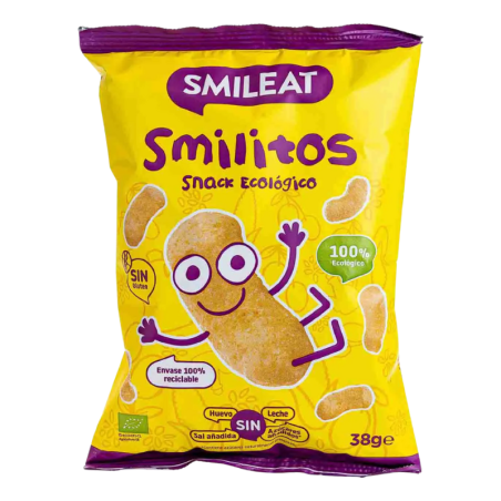 Smileat smilitos (gusanitos de maiz) 38 gr