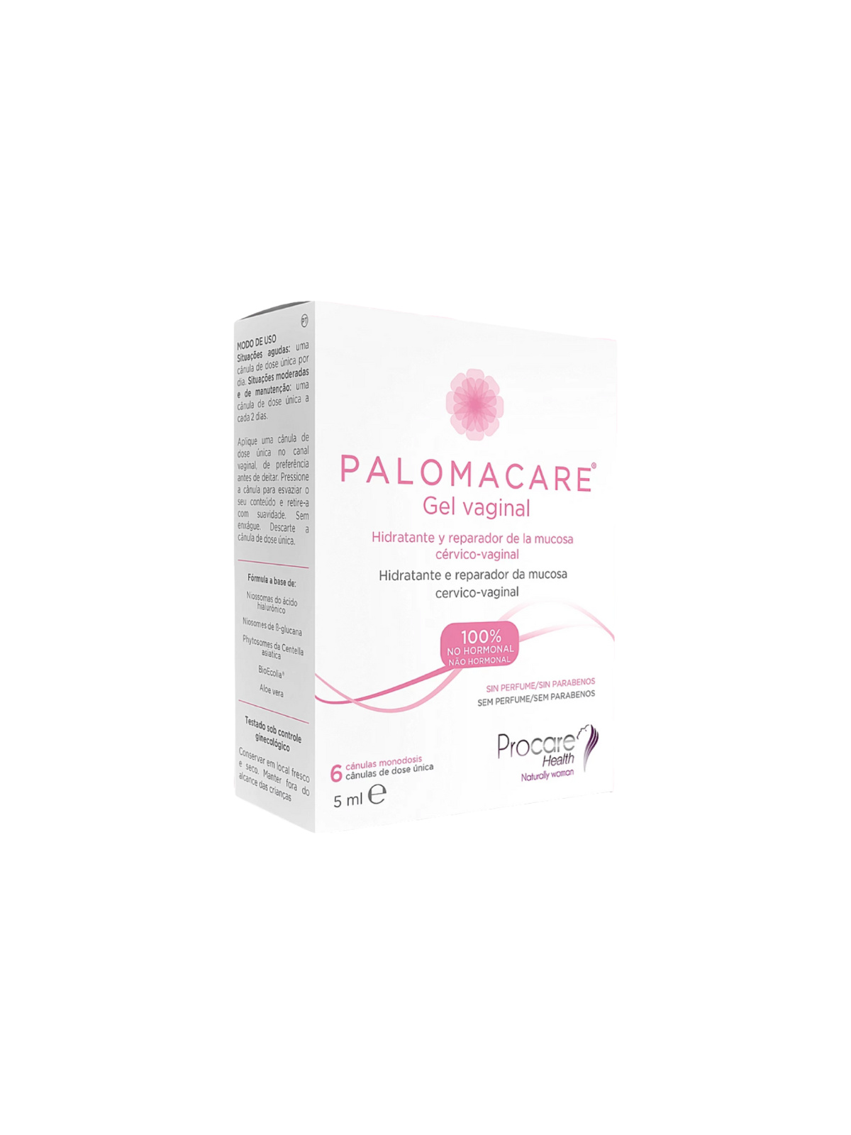 Palomacare gel vaginal monodosis 6 canulas 5 ml