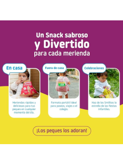 Smileat smilitos (gusanitos de maiz) 38 gr