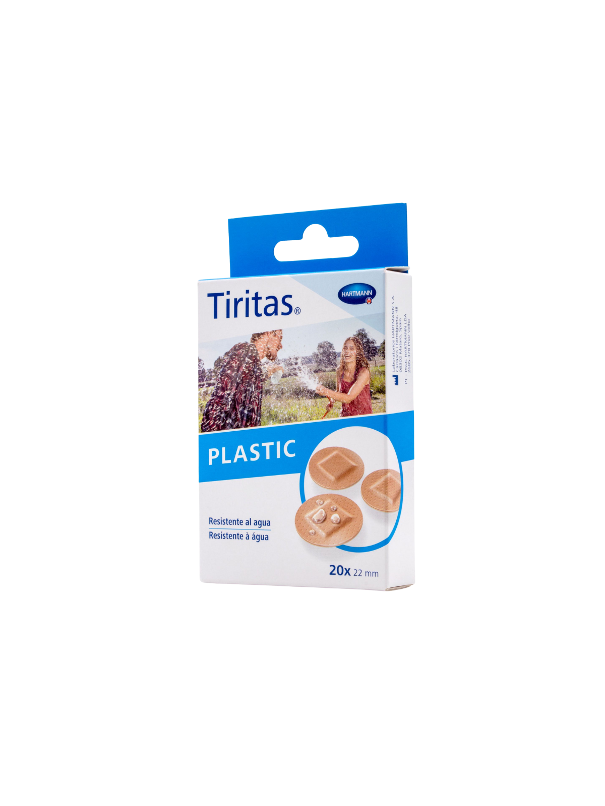 Hartmann tiritas plastic redondas