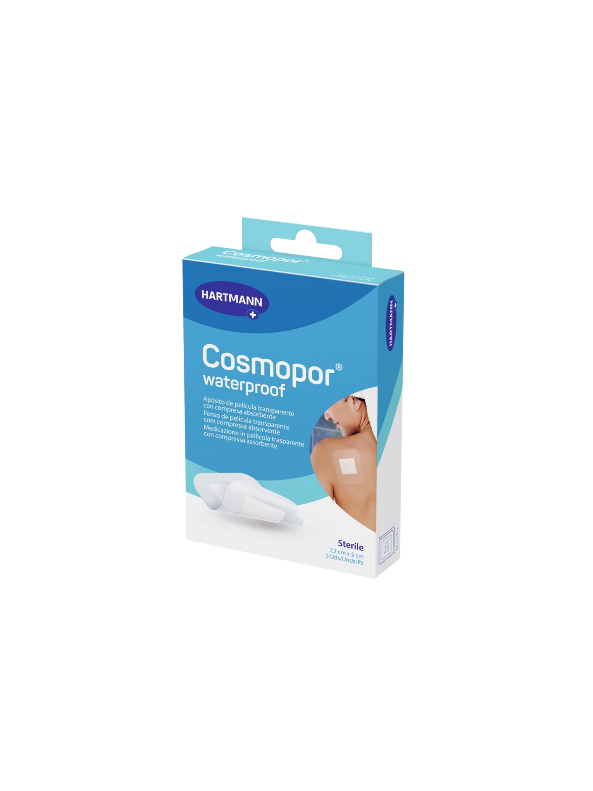 Cosmopor waterproof aposito 7.2 cm x 5