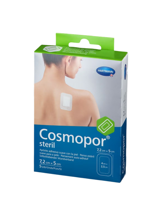 Cosmopor steril aposito esteril 7.2 cm x  5 cm