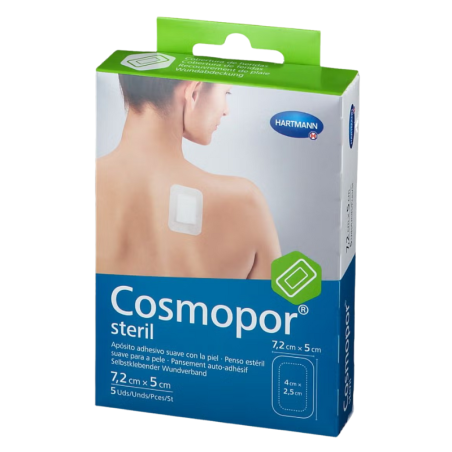 Cosmopor steril aposito esteril 7.2 cm x  5 cm