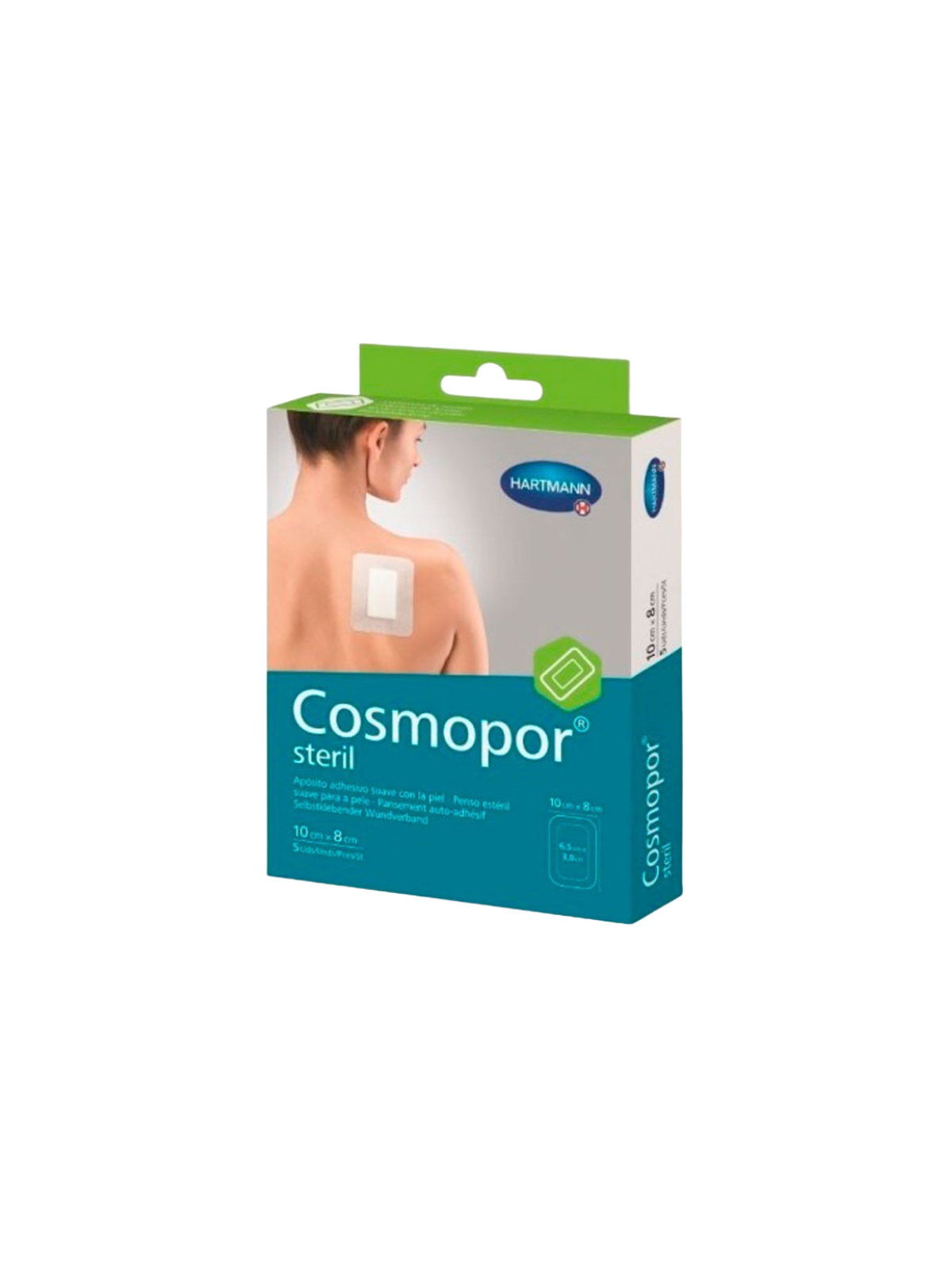 Cosmopor steril aposito esteril 10 cm x  8 cm  5