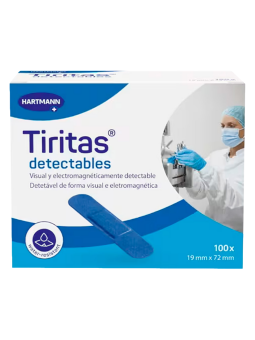 Hartmann tiritas detectables  aposito adhesivo 19 x 72 m