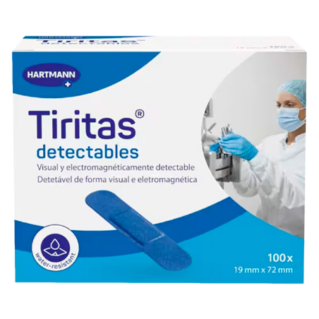 Hartmann tiritas detectables  aposito adhesivo 19 x 72 m
