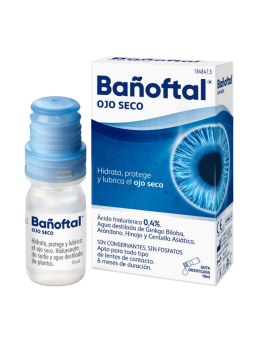 Bañoftal multidosis ojo seco 0.4% 10 ml