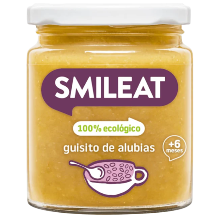 Smileat tarrito de guisito de alubias 230g