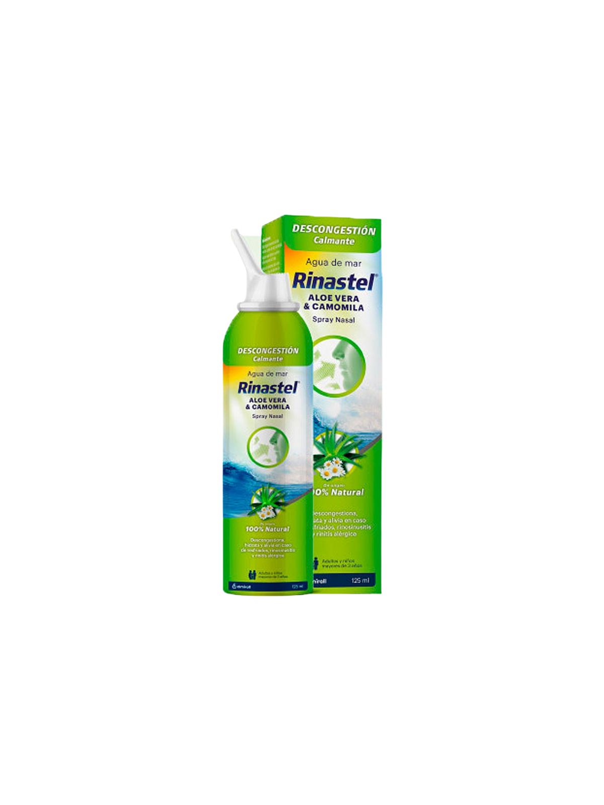 Rinastel aloe vera & camomila spray nasal 125 ml