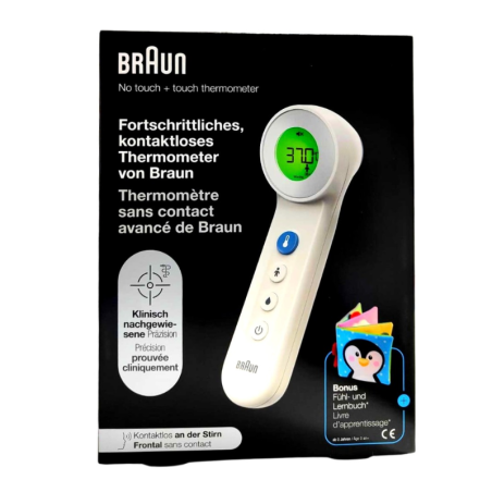 Braun BNT 400 Termómetro Sin Contacto Frontal