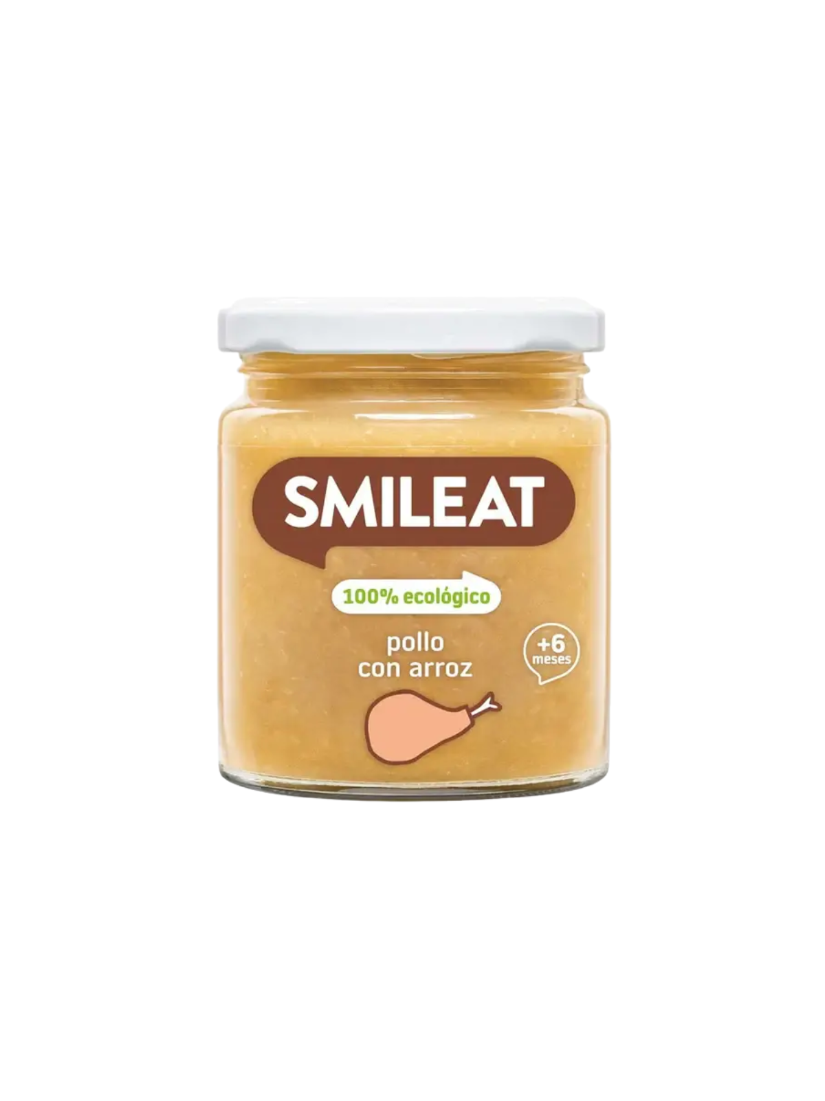 Smileat tarrito de pollo con arroz 230g