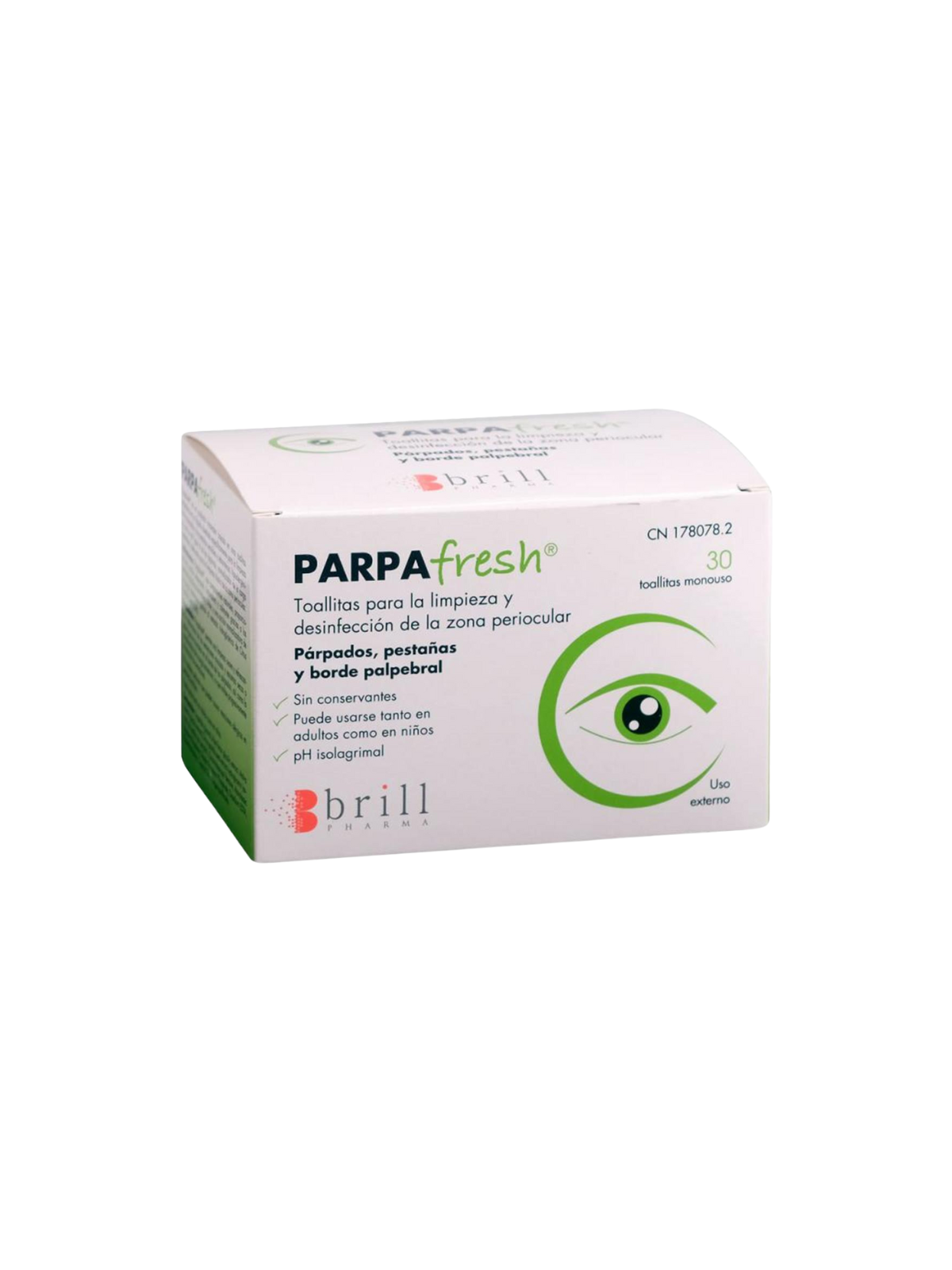Parpafresh toallitas limpieza parpados