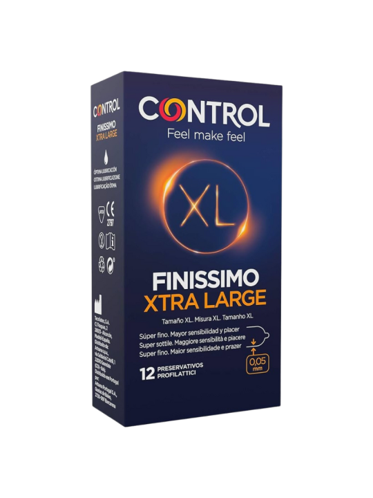 Control preservativos finissimo xl