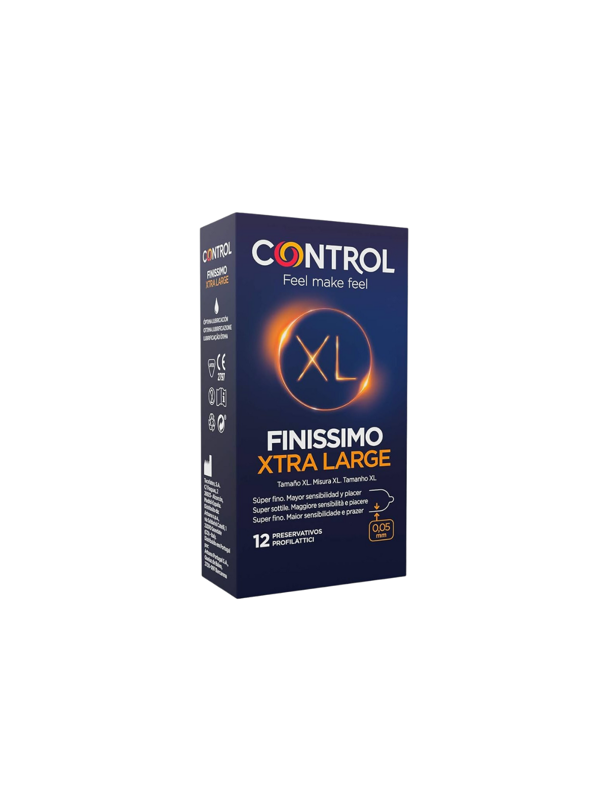 Control preservativos finissimo xl