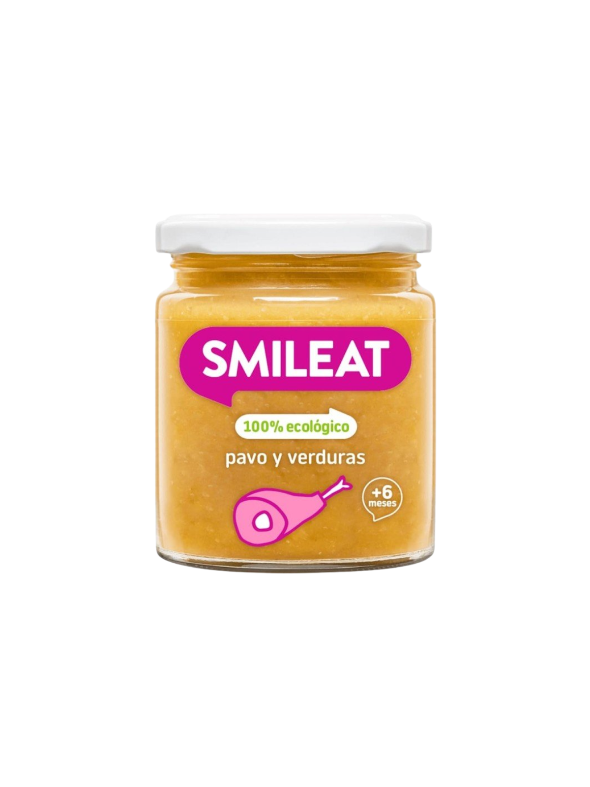 Smileat tarrito de pavo con verduras 230g