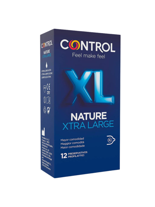 Control preservativos nature XL 12uds