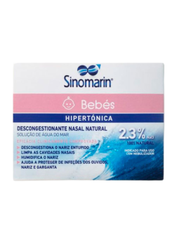 Sinomarin bebes limpieza nasal monodosis 18 viales