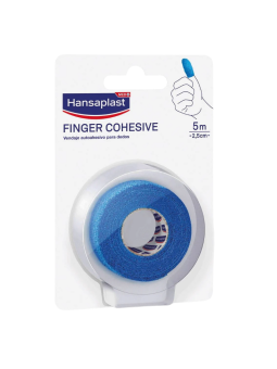 Hansaplast venda dedos azul