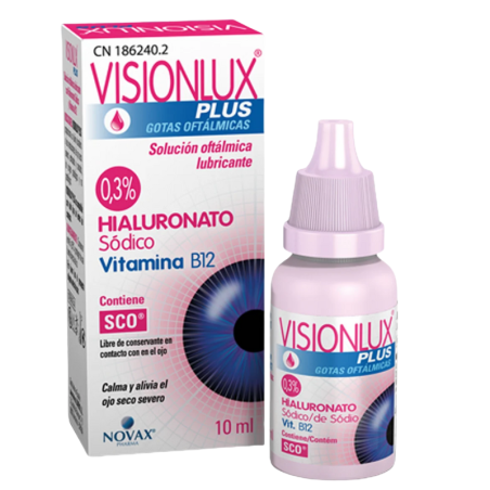 Visionlux plus gotas oftálmicas 10 ml
