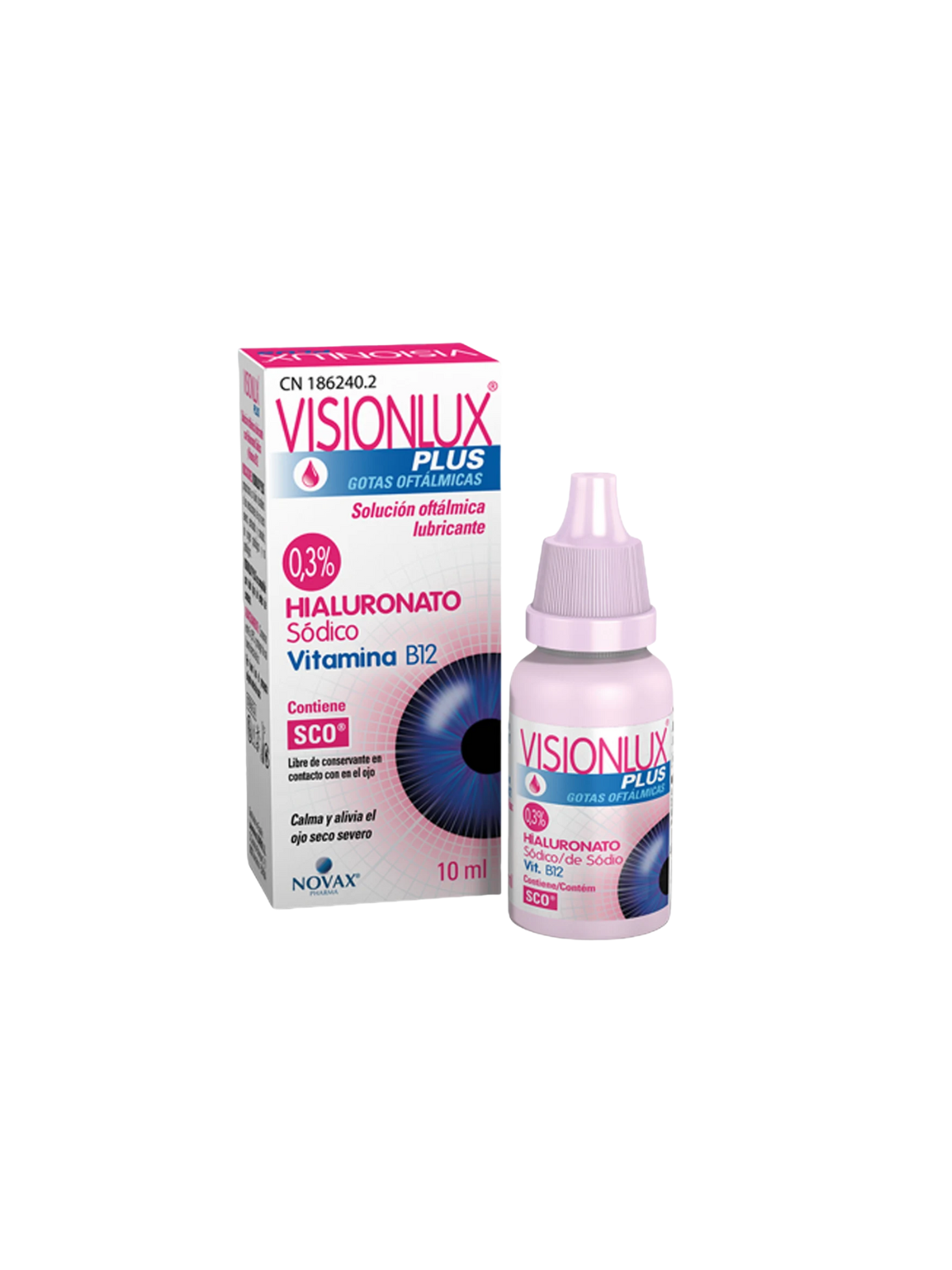 Visionlux plus gotas oftálmicas 10 ml