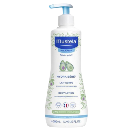 Mustela hydra bebe leche corporal 500 ml