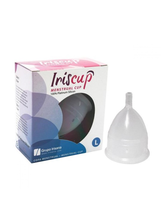 Iriscup copa menstrual talla l blanca