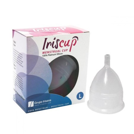 Iriscup copa menstrual talla l blanca