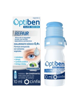 Optiben ojos secos repair frasco 10 ml