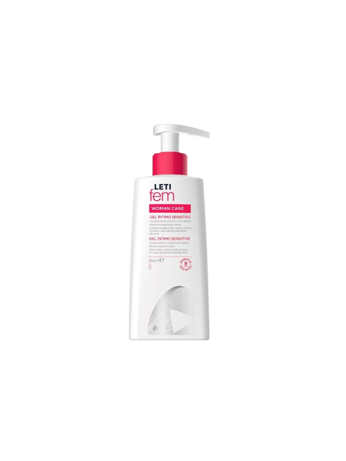 Letifem gel intimo sensitive 250 ml