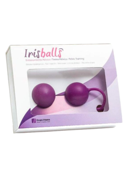 Irisballs dispositivo ejercicio suelo pelvico 2 bolas