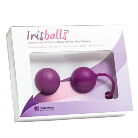 Irisballs dispositivo ejercicio suelo pelvico 2 bolas