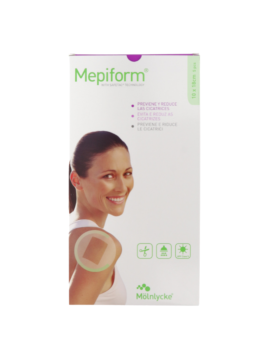 Mepiform 10x18cm aposito silicona 5 unidades