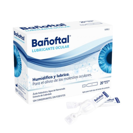 Bañoftal baño ocular 20 monodosis 0.4 ml