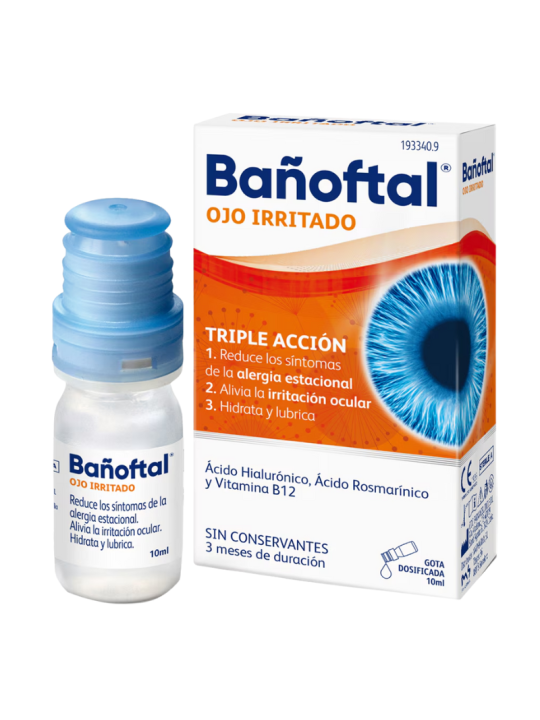 Bañoftal ojo irritado 10 ml