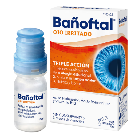 Bañoftal ojo irritado 10 ml