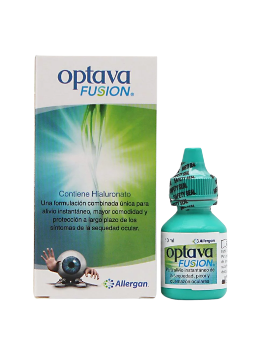 hidratante ocular, colirio, optva fusion