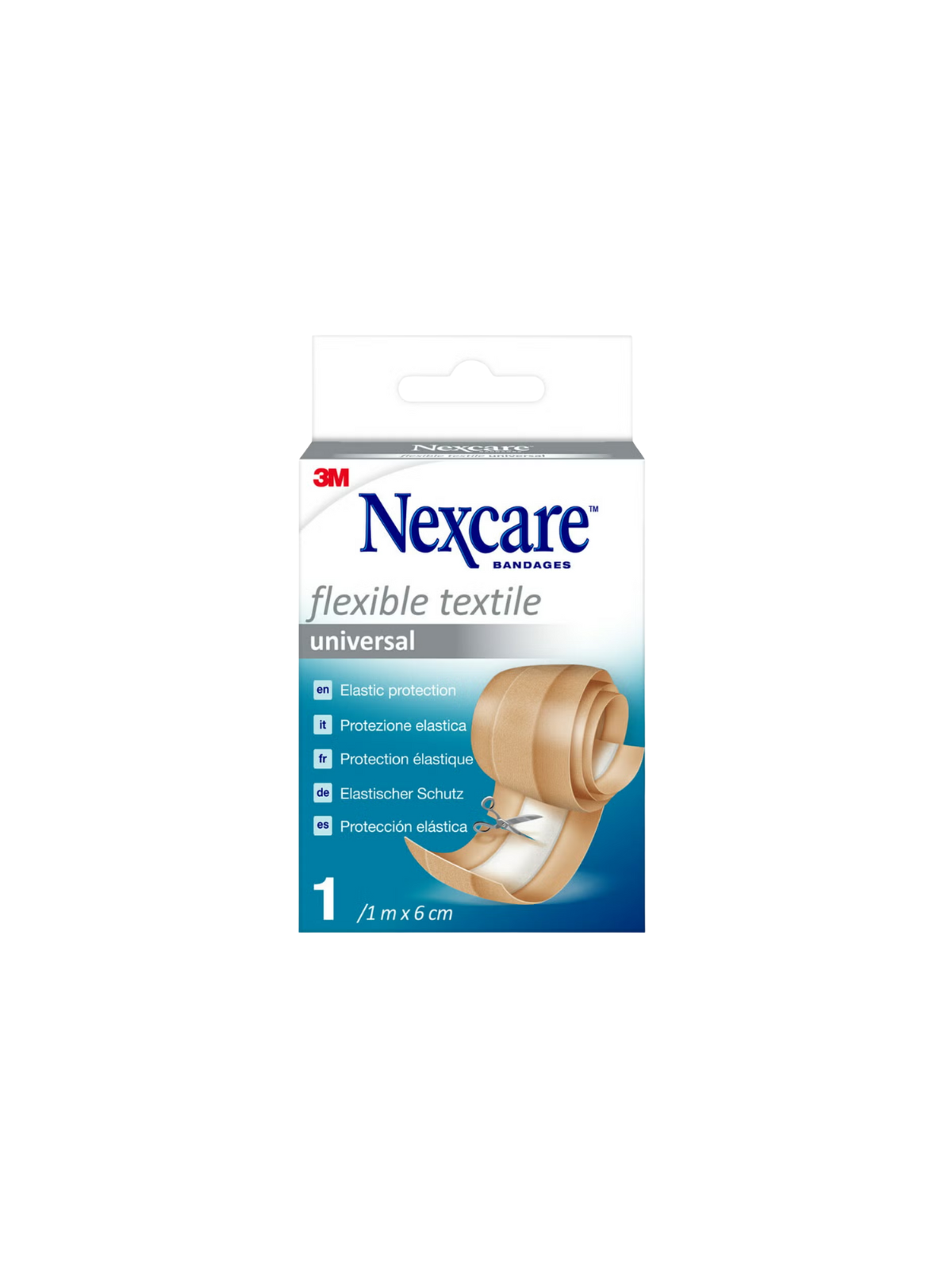 Nexcare tela 3m aposito adhesivo para cortar