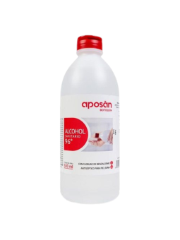 Aposan alcohol 96º cl de benzalconio 500 ml