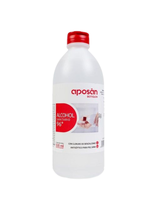 Aposan alcohol 96º cl de benzalconio 500 ml