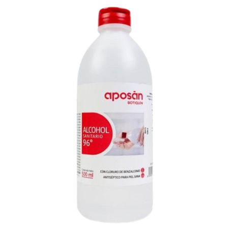 Aposan alcohol 96º cl de benzalconio 500 ml