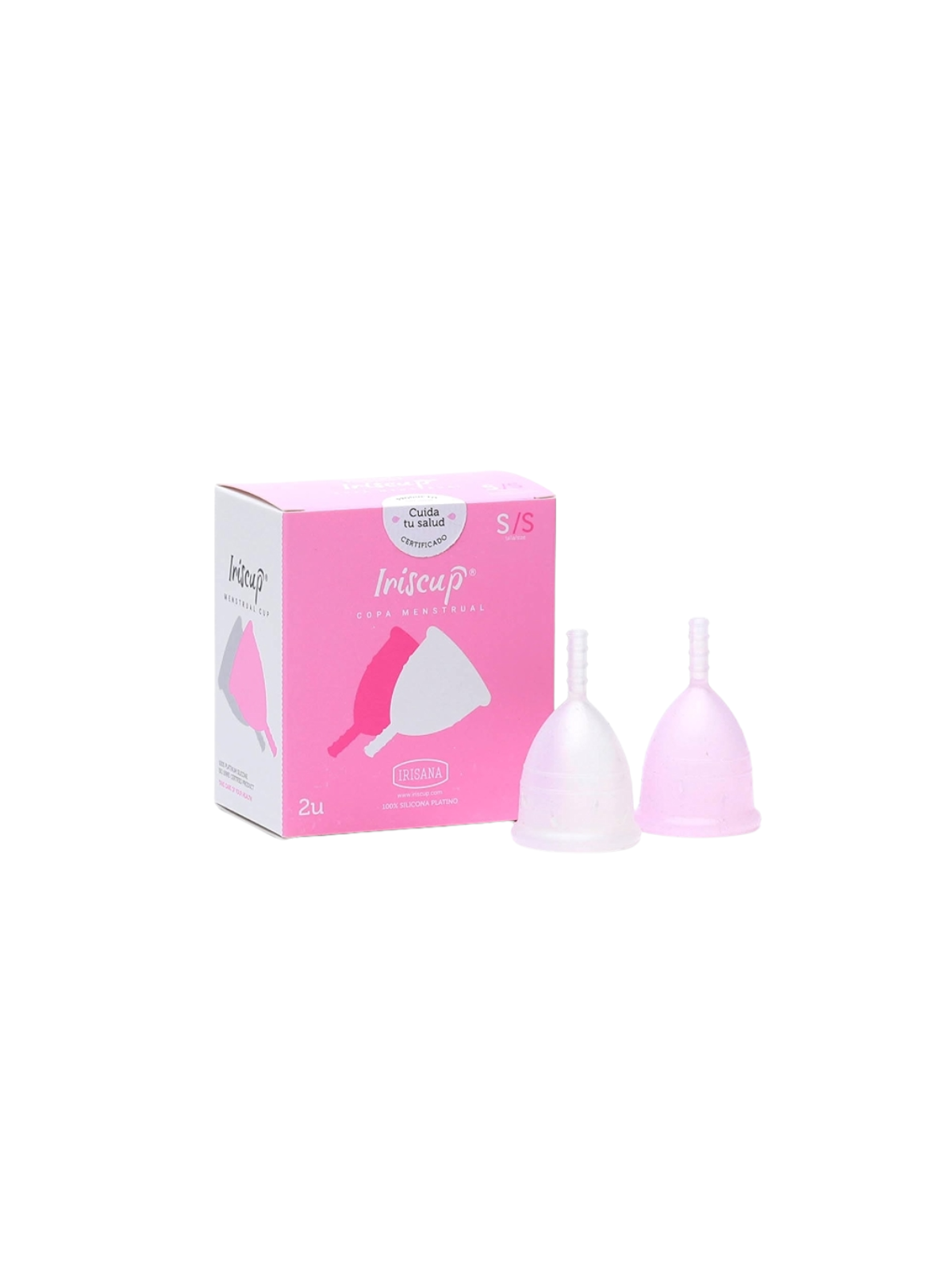 Iriscup copa menstrual t- s 2 u