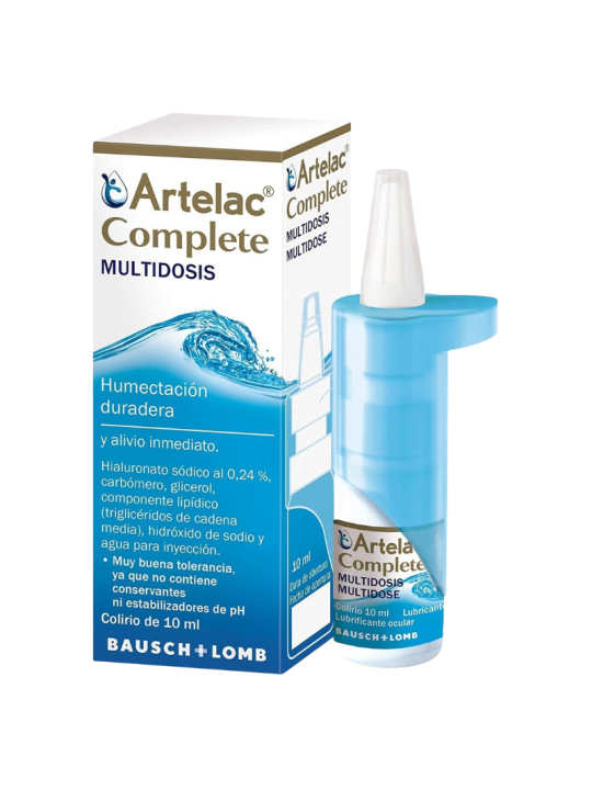 Artelac complete esteril gotas oculares multidosis