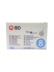 Aguja bd microfine 31g 0,25mm x 8mm 100u