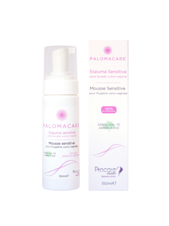 Palomacare espuma sensitiva lavado vulvovaginal