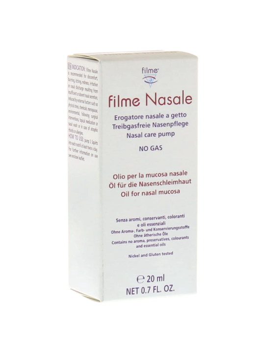 Filme nasale aceite para la mucosa nasal