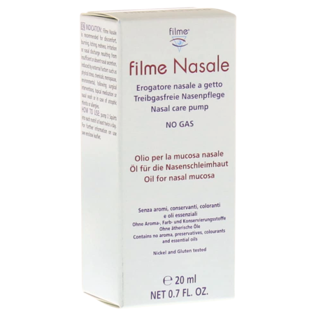 Filme nasale aceite para la mucosa nasal