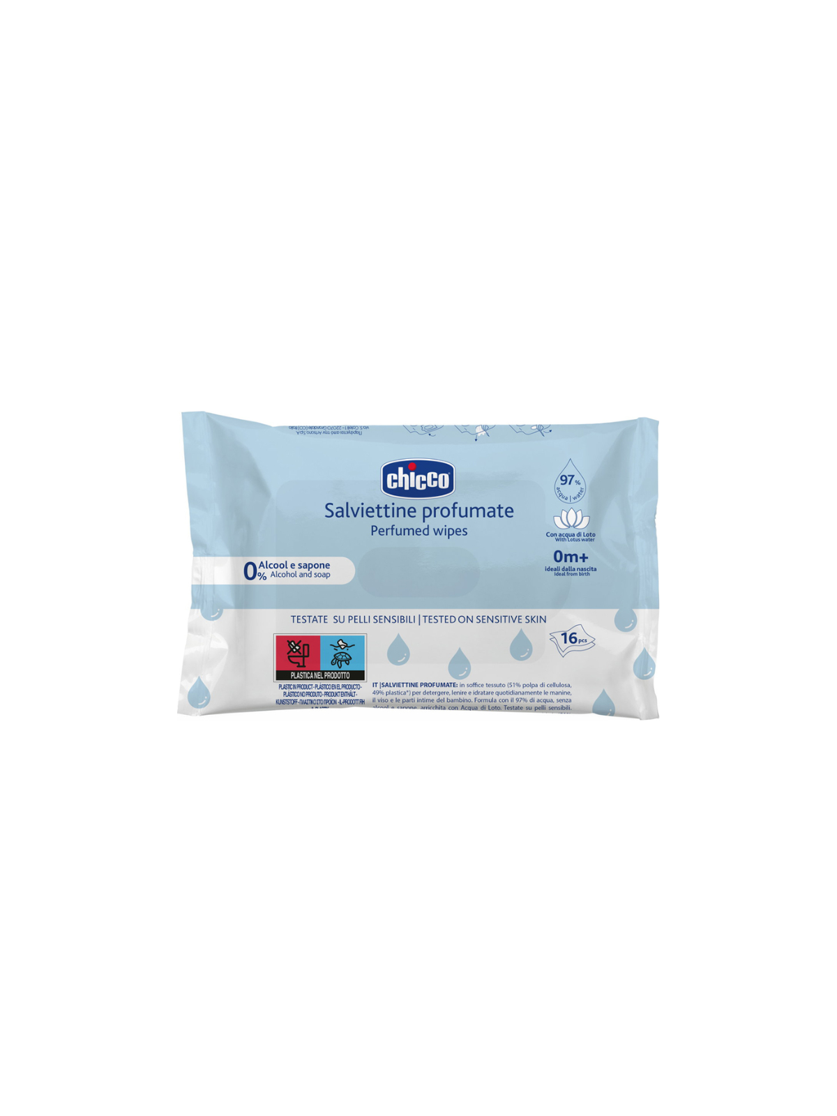 Chicco toallitas humedas 16 und