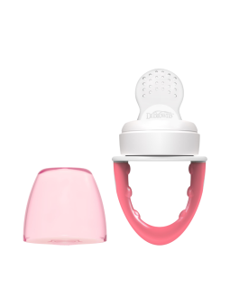 Dr brown´s alimentador antiahogo de silicona rosa 4 m